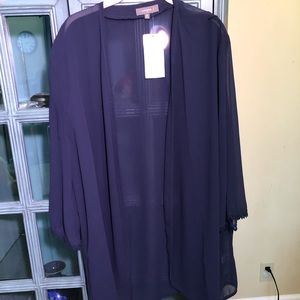Umgee sheer navy kimono